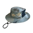 タバルア タヴァルア(TAVARUA) 61cmスタンダード UVサーフハットキャップユニセックス紫外線/BOTANICAL BLUE SUNSHADE SUR...
