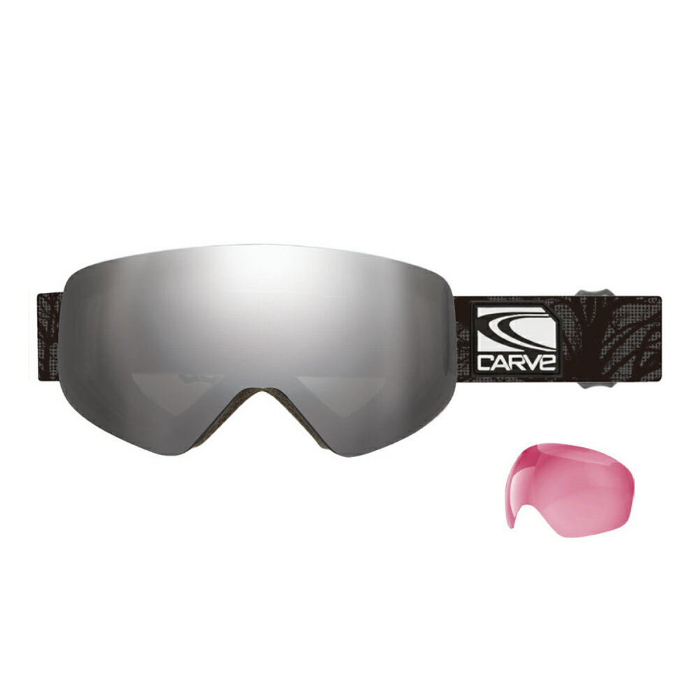 カーブ (CARVE) インフィニティ― マットブラック/ローズシルバーミラー日本人仕様CARVE 6076AF-INFINITY MATT BLACK/ROSE SILVER MIRROR IRIDIUM LOW LIGHT LENS GOGGLES ASIAN FIT　サーファー 便利/サングラス アイウェア SUNGLASS EYE WEARフィン FIN 便利 ローカ