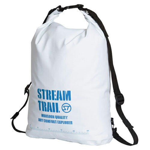 (タイムセール)ストリームトレイル(StreamTrail)ブレサブルチューブバックパックミディアムBREATHABLE TUBE M/WHT　サーフィンのデッキパッドローカル初心者波情報ウェアアパレルはtシャツキャップバックパックスリュックサックリュックのアウトドアキャンプスノーピークノー