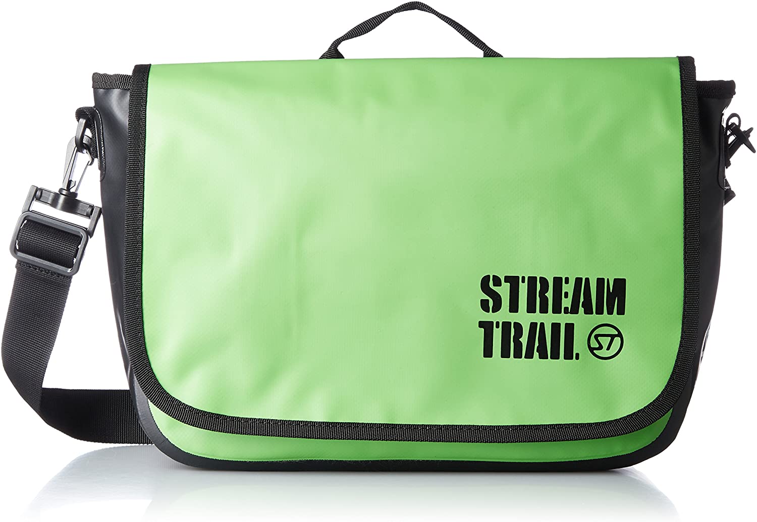 ストリームトレイル(StreamTrail)シェルショルダーバッグShell SHOULDERBAG/EMERALD サーフィンのデッキパッドローカル初心者波情報ウェアアパレルはtシャツキャップバックパックスリュックサックリュックのアウトドアウェア アパレル 大判 サイズ 砂 サイズ作り方 大人 子