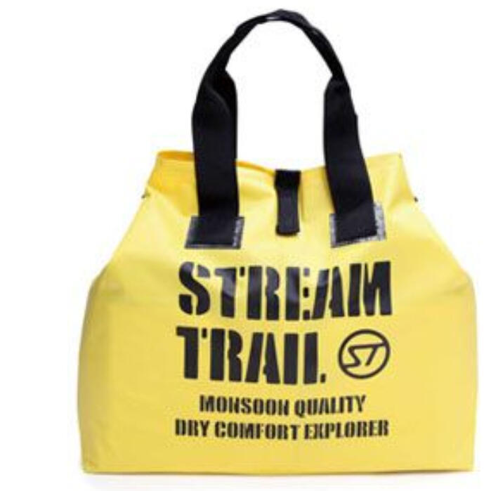 ストリームトレイル(StreamTrail)ウェットトートバッグラージSTREAM TRAIL WET TOTE BAG L YELLOW　ウェア アパレル 大判 サイズ 砂 サイズ作り方 大人 子供 メンズ レディース ベビー サウナ アマゾン お祝い おすすめ ディズニー メルカリウェットスーツ ベビー フィットネ 1