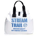 ストリームトレイル(StreamTrail)ウェットトートバッグラージSTREAM TRAIL WET TOTE BAG L WHITE ウェア アパレル 大判...