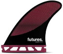 フューチャーズ フィンシステム (FUTURES FINS) ピーフォーショートボードトライフィンヘキサライト 3本セット RTM HEX P4 BURG/BL...