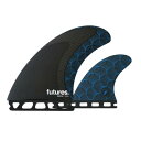 フューチャーズフィンシステム (FUTURES FINS)ブラックスティックラスタビッチキールツインスタビ2+1本セットミディアムFUTURES BLACK S...