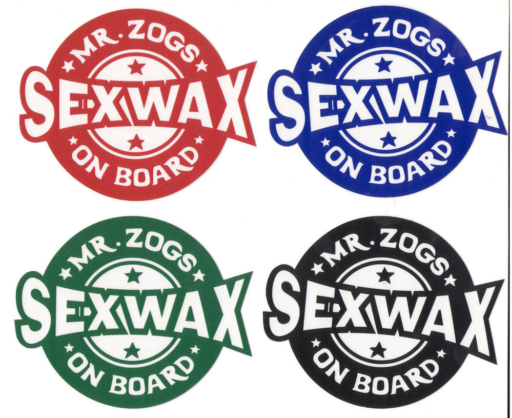 セックスワックス (SEX WAX) オンボードステッカー One Board Stickers 直径6cm サーフィンワックス 正規品販売代理店 野球 帽子 ...