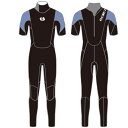 ビーウェット(BE WET) ACROSS 3*2mm オーダーシーガルウェットスーツ半袖長丈パンツ FULLSUITS WETSUITS ORDER ウエットスーツ 種類 オーダー おすすめ カスタム ブランド APEX 季節 ブランド 種類 レディース アンダー ビラボンおすすめの選び方 ウェットスーツはbewet