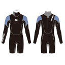 ビーウェット(BE WET) ACROSS 2*2mm オーダーロングスリーブスプリングウェットスーツ長袖短丈パンツ FULLSUITS WETSUITS OR...