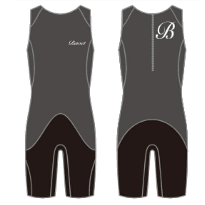 ビーウェット(BE WET) FEEL 3*2mm オーダーショートジョンウェットスーツ袖なし短丈パンツクラシックタイプ FULLSUITS WETSUITS ORDER ウエットスーツ 種類 オーダー おすすめ カスタム ブランド APEX 季節類 レディース アンダー ビラボンおすすめの選び方 ウ