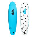 クイックシルバーソフトボード (QS BREAK BLUE 7'0 SOFTBOARD) ストックボードエポキシ個人宅配達不可 代用 中古 サイズ ラック リ...