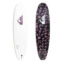 クイックシルバーソフトボード (QS BREAK WHITE 8'0 SOFTBOARD) ストックボードエポキシ個人宅配達不可　　代用 中古 サイズ ラック リペア 代用 ダブル DIY シャワー クーラーボックス おすすめ サイズ ホームセンター ロングボード