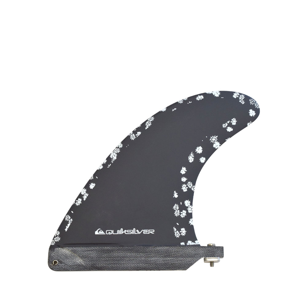 クイックシルバー (QUIKSILVER) シングルフィンロングボード用/ブラック QS SINGLE FIN 6 BLACK　　お..