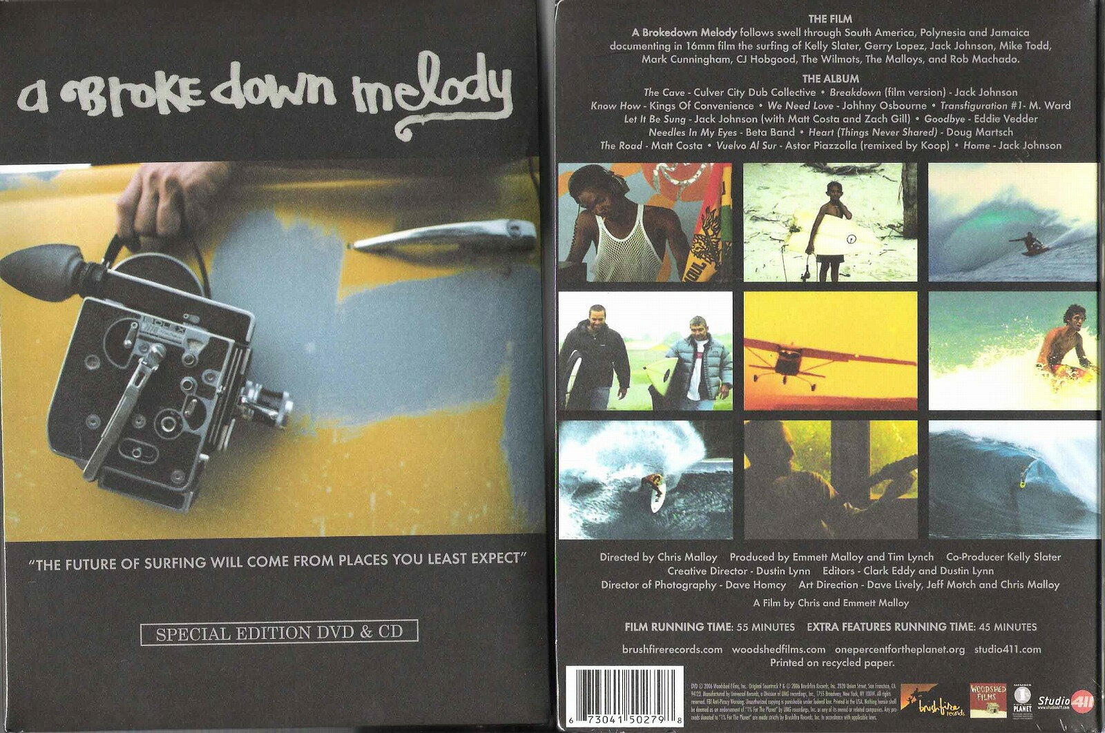 【サーフィンのルーツをめぐる…】A BROKE DOWN MELODYアブロークンダウンメロディーSPECIAL EDITION DVD & CD