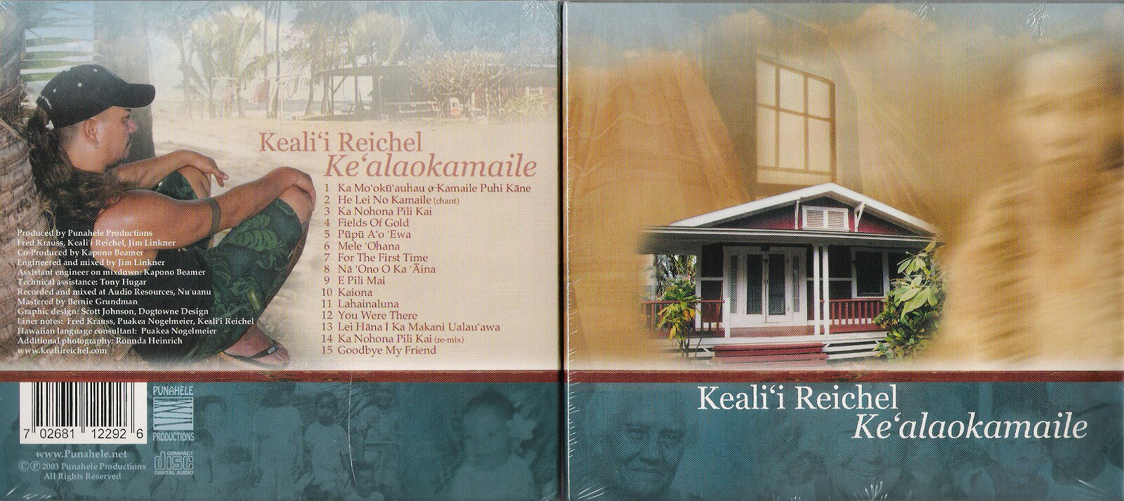 Ke' alaokamaile/Keali'i Reichel　ケアリイ・レイシェル