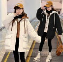 2color フェイクレイヤード キッズ アウター 女の子 中綿コート ダウンジャケット ダウンコート フード付き 厚手 あったか ジャンパー 防寒保温効果抜群 子ども服 ベビー 通学 通園 アウトドア スキー 雪遊び お出かけ キッズジャケット 暖かい 冬服 お祝い プレゼント
