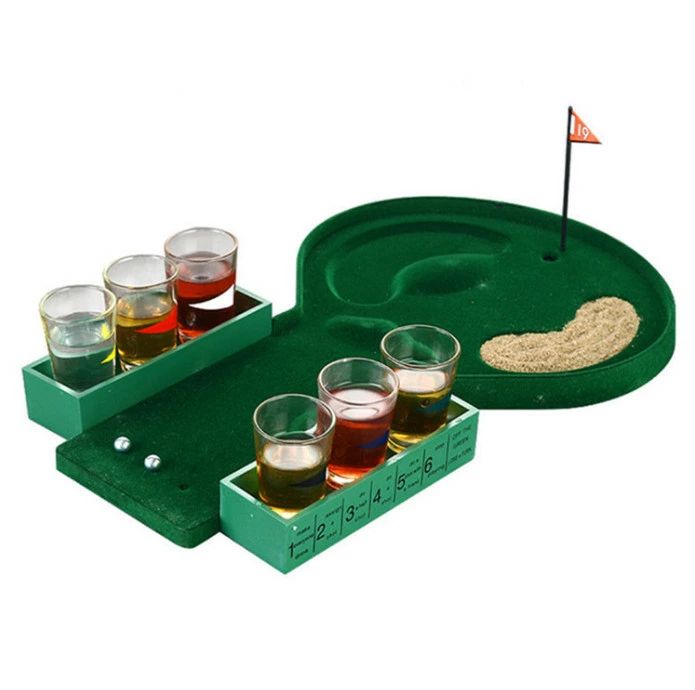 ゴルフ ドリンクゲーム ショットグラス 飲み会ゲーム ゴルフ打ち上げなどに！ キャバクラ 相席 罰ゲーム スナック 新年会 打ち上げ 2次会 キャバクラ 忘年会 お酒 宴会 パーティーゲーム
