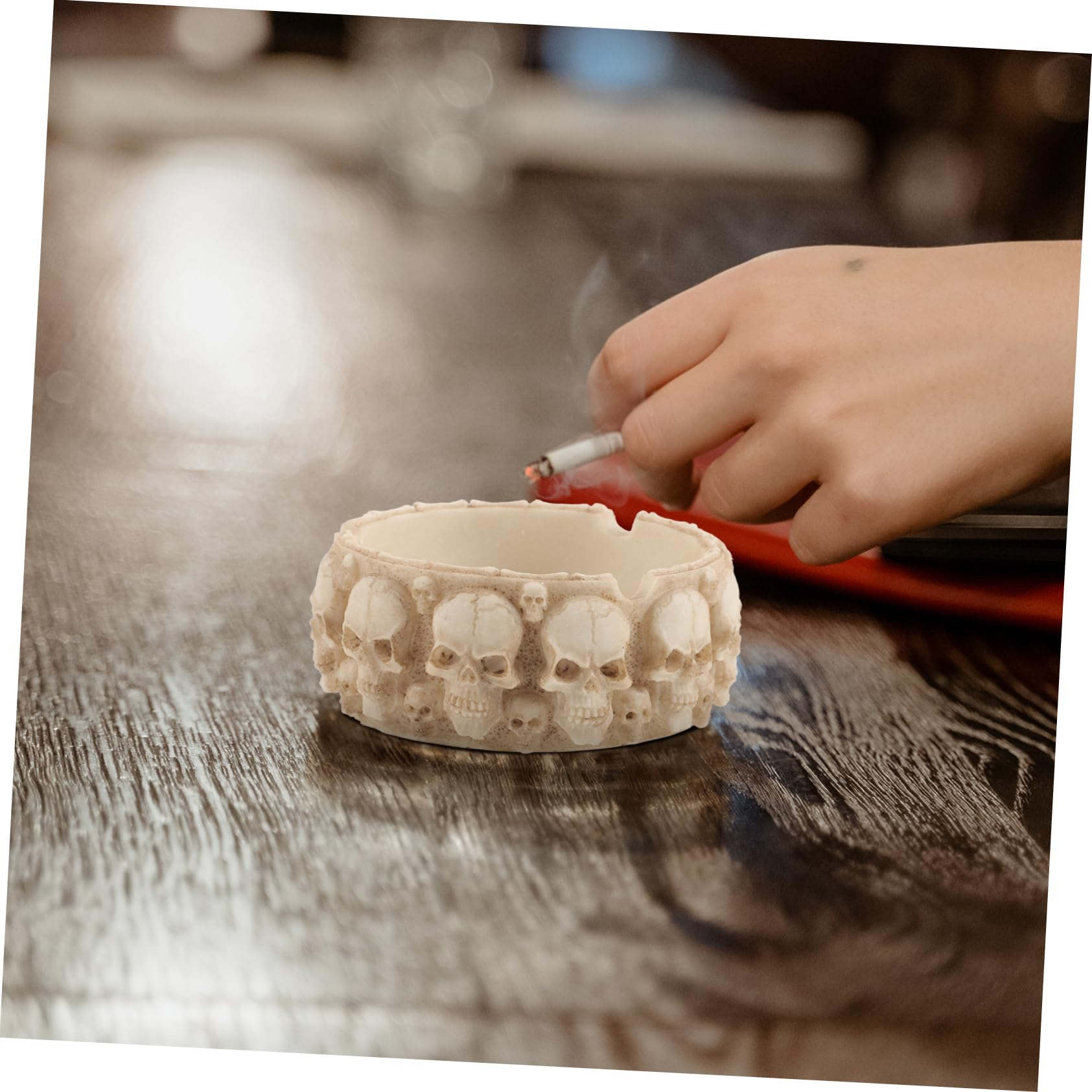 デザインの樹脂製煙灰皿 万聖節向けデコレーション オフィス