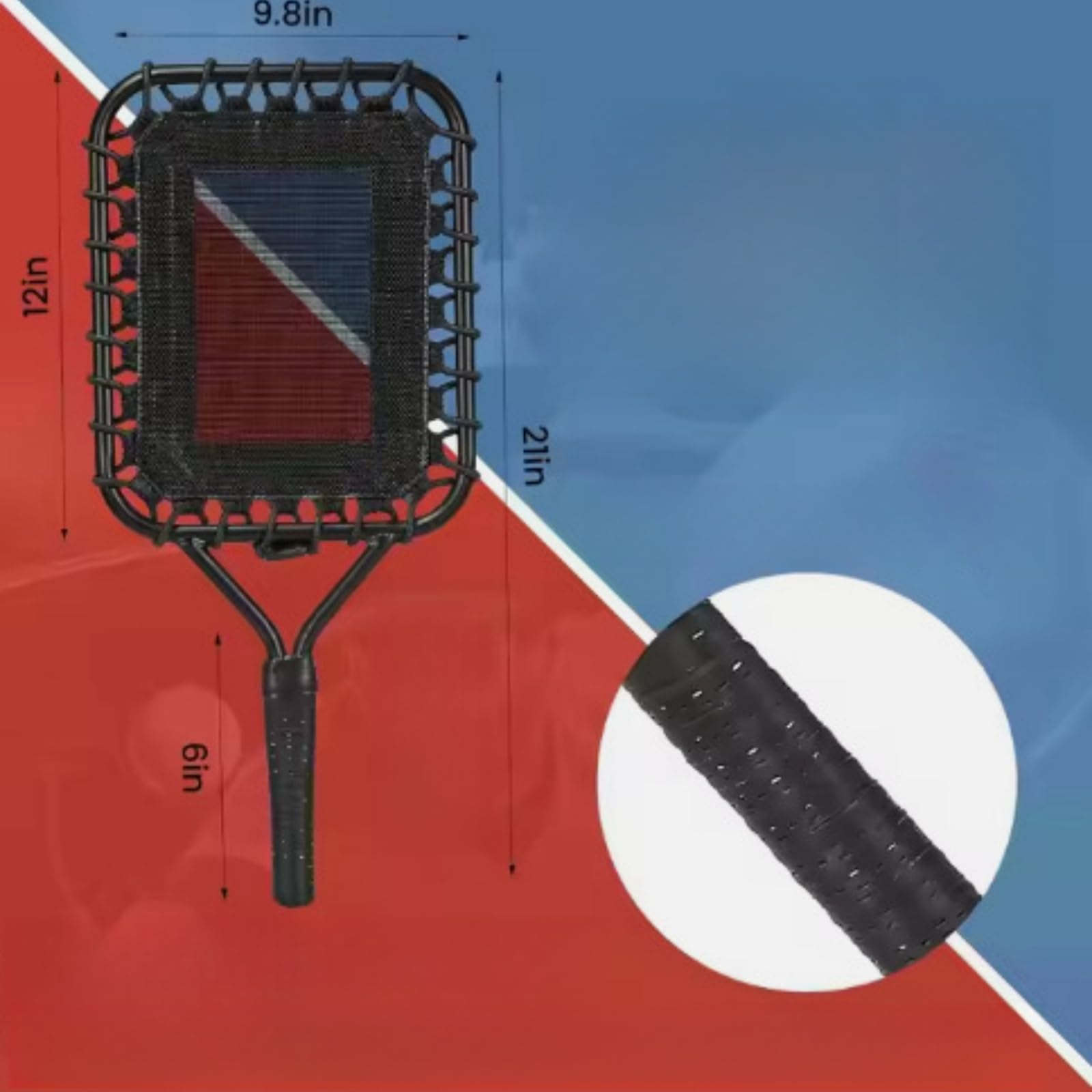 野球ラケット ノックラケット 野球練習用ラケット フライボール用野球ラケット ラケットバット 野球 打撃補助 コーチヘルパー トレーニング用品 軽量 スキル向上 チーム訓練に最適 2