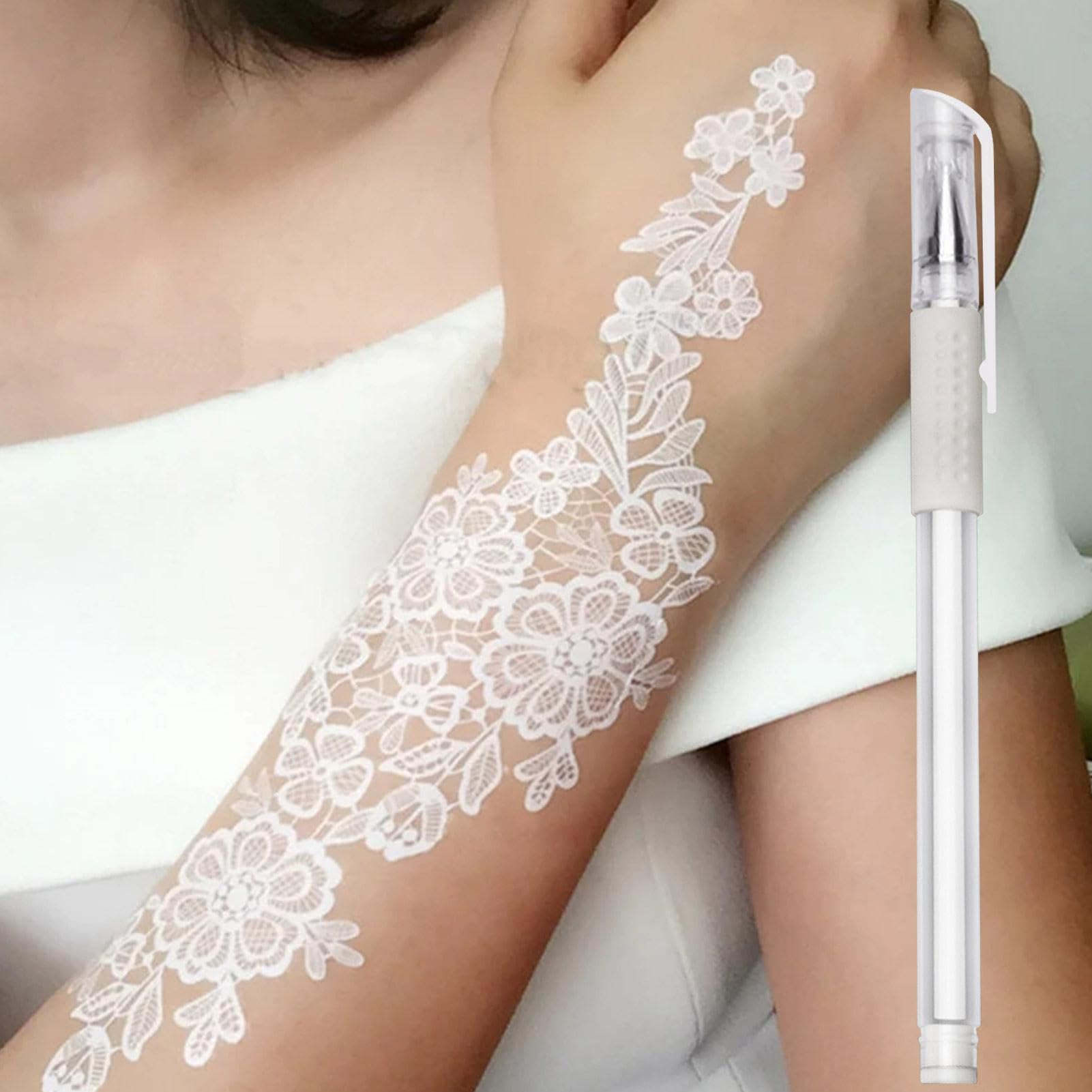 タトゥーマーカーペン 刺青ペン 皮膚用マーキングペン ドローイングペン スキンマーカー 眉毛 アートメ..