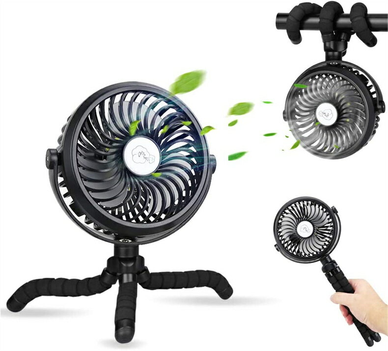 携帯扇風機 usb 卓上扇風機 卓上?吊り下げ?手持ち?巻き取る4way 用 せんぷうき扇風機 ミニ 静音 USB充電式 携帯扇風機 小型 超強風 3段階調節 5200mAh 長時間連続使用 720°角度調節 卓上?吊り下げ?手持ち?巻き取る対応 幅広い使用範囲