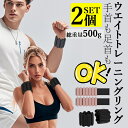2個セット アンクルウェイト おもり 筋トレ 臀部トレーニング 取り外し可能パワーアンクル シリコン素材 洗える 薄型 重さ控えめ 初心者向け ウォーキング ラ...