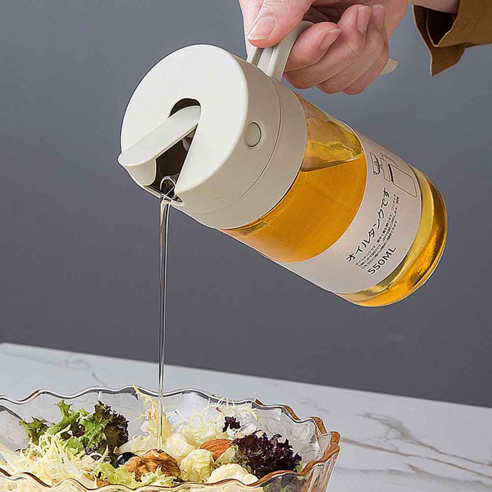 【楽天スーパーSALE】【送料無料】オイルボトル 自動開閉 調味料ボトル オイルポット スリム 液だれし..