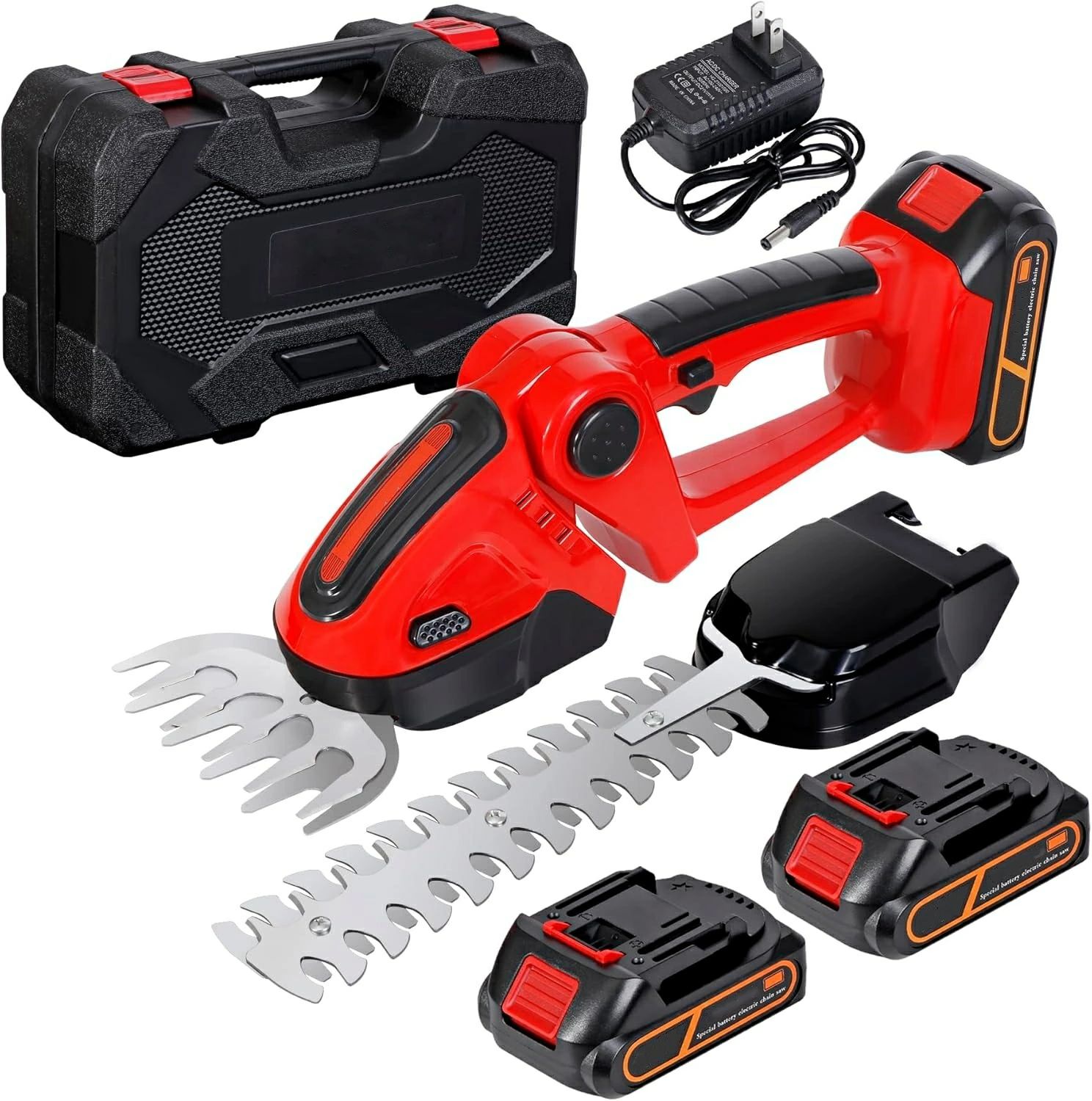 【楽天スーパーSALE】【2025新】芝生バリカン ヘッジトリマー 充電式 バッテリー*2個 マキタ18Vバッテ..