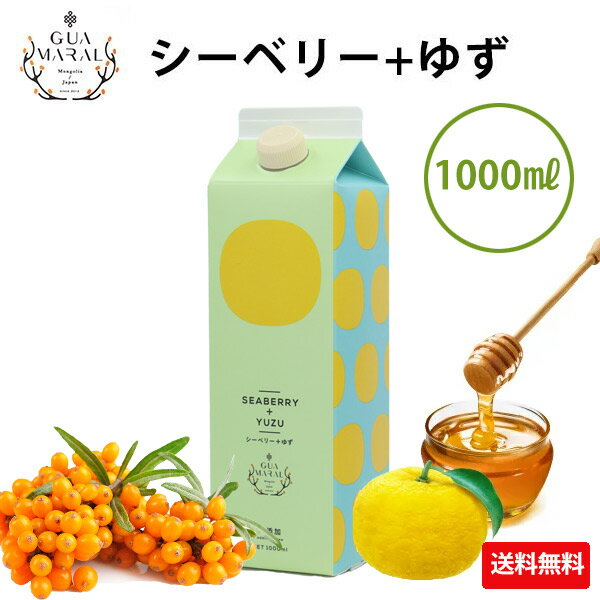 サジージュース ＋ゆず 1000ml 1本 ゆず味 柚子 シーベリー saji 紙パック 鉄分 鉄分ドリンク 健康ドリンク 栄養ドリンク 美容ドリンク 無添加 グアマラル 健康飲料 鉄分不足 元気 健康 美容 鉄分補給 栄養補給 健康食品 沙棘 スーパーフード ビタミンc お中元 贈り物