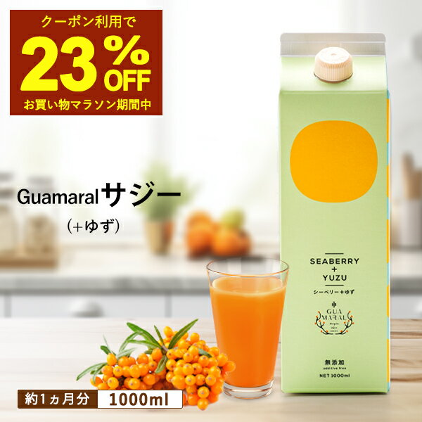 【5/16 01時59分までクーポン利用で3,077円】サジー ジュース ＋ゆず 1000ml 1本 ゆず味 柚子 シーベリー saji 紙パック サジージュース 鉄分 健康ドリンク 栄養ドリンク 美容ドリンク 無添加 健康飲料 鉄分不足 健康 美容 鉄分補給 健康食品 沙棘 母の日 ギフト プレゼント