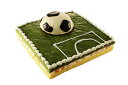サッカーフィールドケーキ洋菓子 