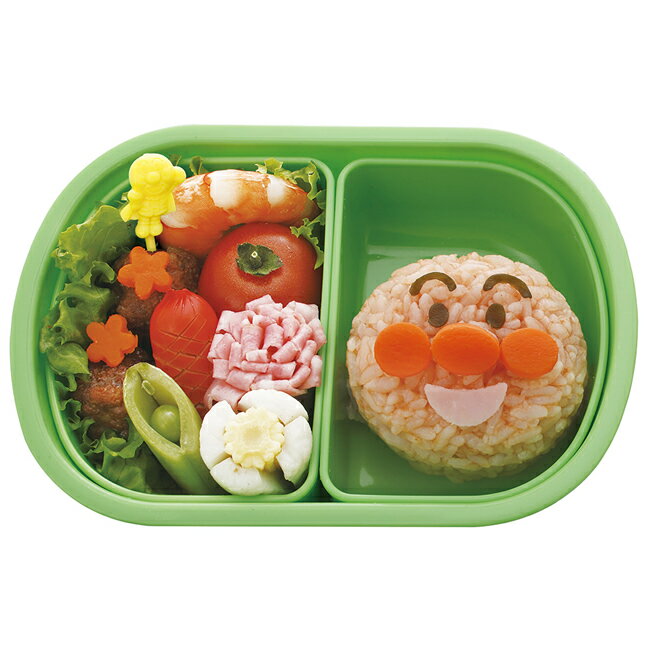 アンパンマン キャラ弁つくろう！かんたんキット お弁当 キット お弁当グッズ おむすび型 抜き型 ピック バラン おかずカップ レシピ 子供 トルネ [12375]