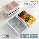 PUSH&PUSH3 ランチボックス 800ml 弁当箱 女性 大人 お弁当箱 おしゃれ フードコンテナ 保存容器 女子 男子 1段 レンジ対応 コンテナ かわ...