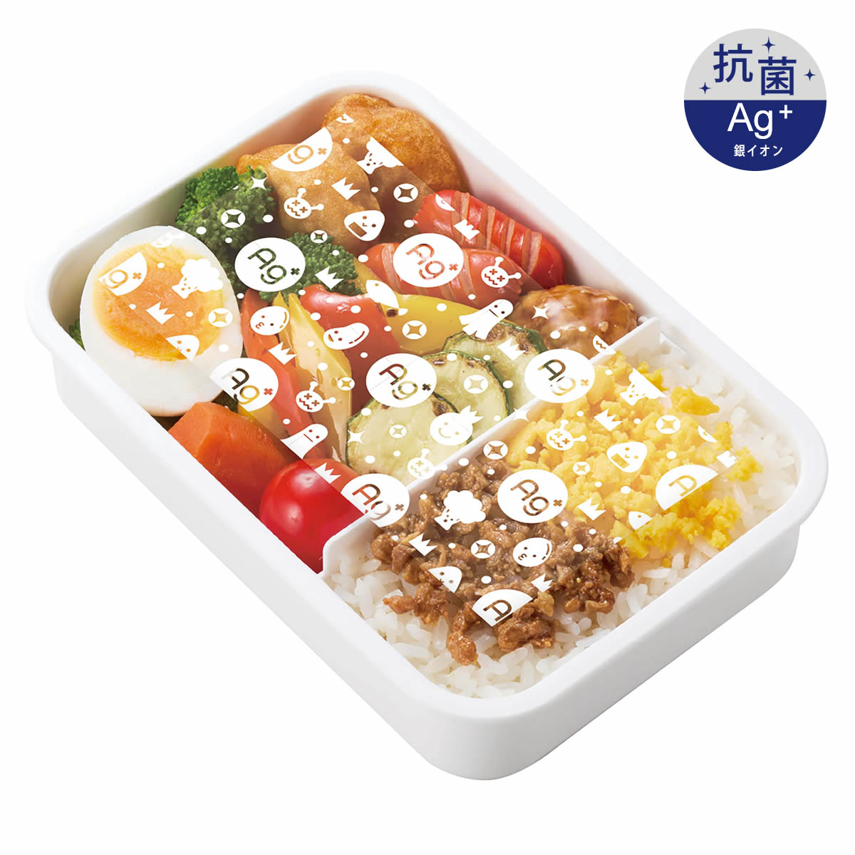 樂天商城 - 抗菌シート おかずキャラ（大判） お弁当 弁当 抗菌 キャラクター 食中毒 予防 対策 遠足 銀イオン Ag+ 安心 トルネ 日本製 子ども キッズ 大人 女子 男子 かわいい [M便 1/10] [10918]