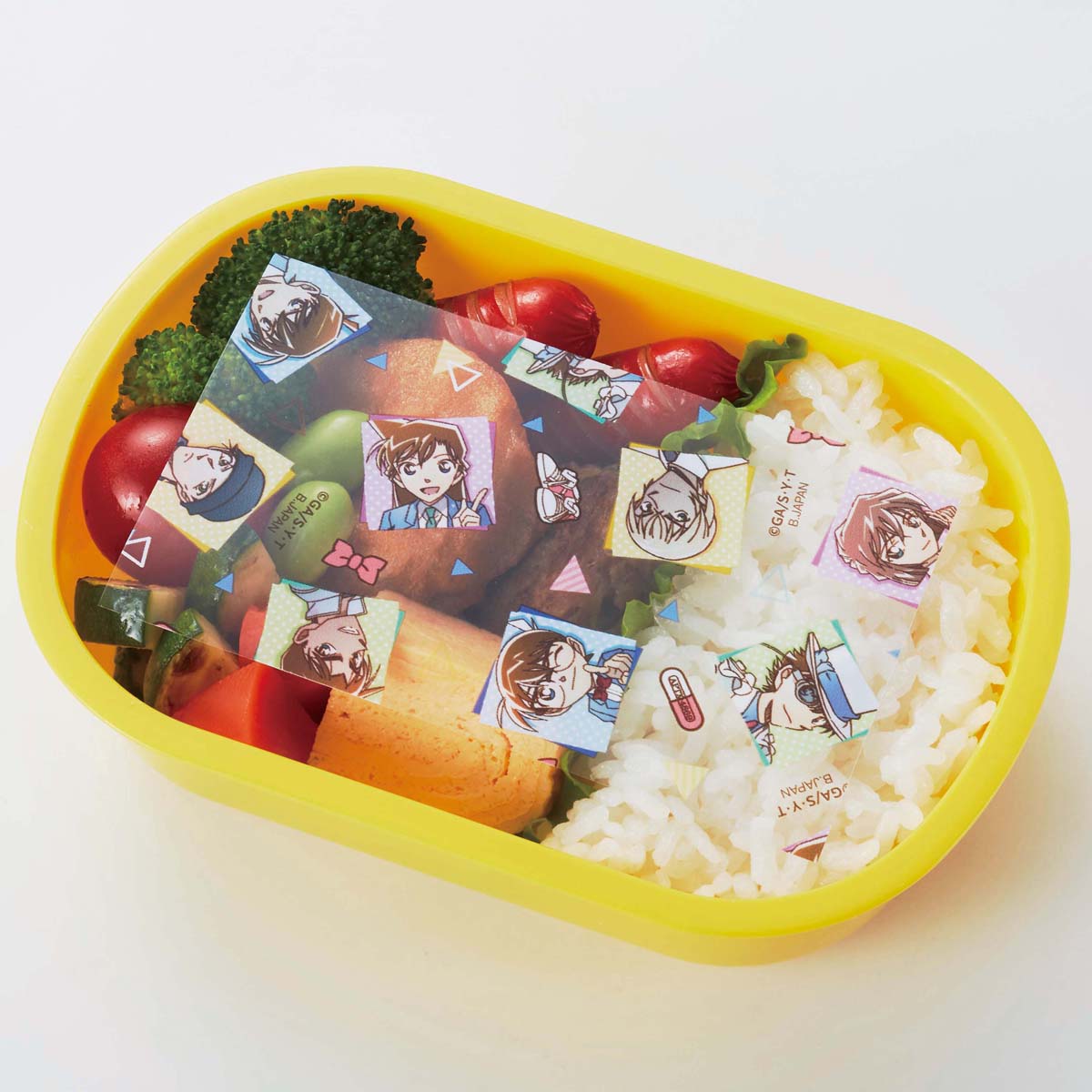 Rakuten - 名探偵コナン 抗菌シート お弁当 弁当 抗菌 キャラクター 食中毒 予防 対策 遠足 銀イオン Ag+ 安心 日本製 子ども キッズ 大人 女子 男子 江戸川コナン トルネ バンダイ 小学館 [M便 1/20] [11008]