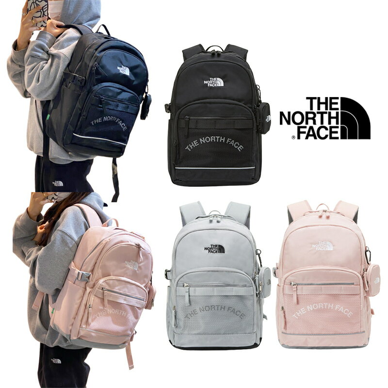 送料無料 [THE NORTH FACE] WANNABE EXT PACK ザノースフェイス 韓国限定 ホワイトレーベル リュック バックパック バッグ かばん タウンユース 大容量 学生 通学 通勤 旅行 メンズ レディース ユニセックス ブラック クリーム