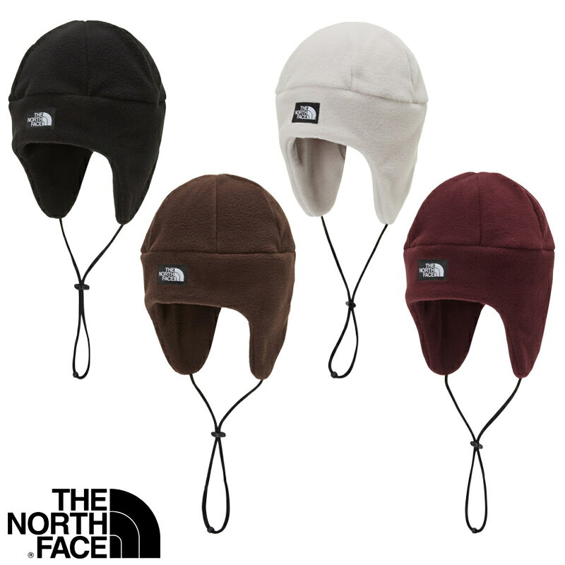 送料無料 [THE NORTH FACE] FLEECE EARMUFF BEANIE ザノースフェイス 韓国限定 ビーニー ビーニー帽 フリースキャップ 帽子 ロゴ 日よけ メンズ レディース ユニセックス 男子 女子 男性 女性 学生 オシャレ 可愛い