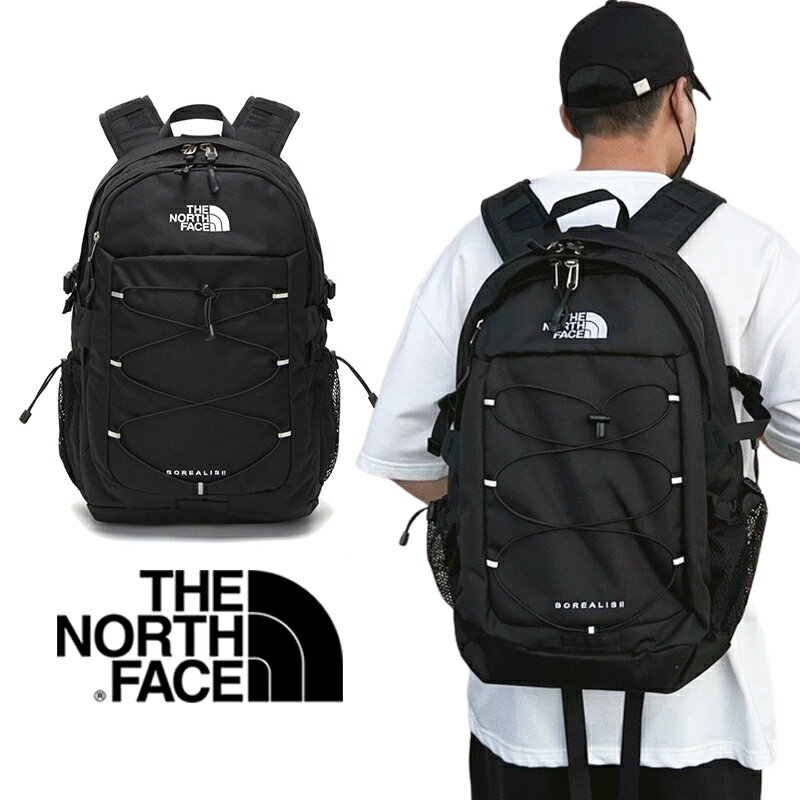 ＼おまけ付き／送料無料 THE NORTH FACE BOREALIS II ザノースフェイス 韓国正規品 ボレアリス リュック バッグ かばん 大容量 学生 通学 通勤 メンズ レディース おしゃれ 旅行 大人 ビジネス 30L マザーズバッグ【レビューキャンペーン】