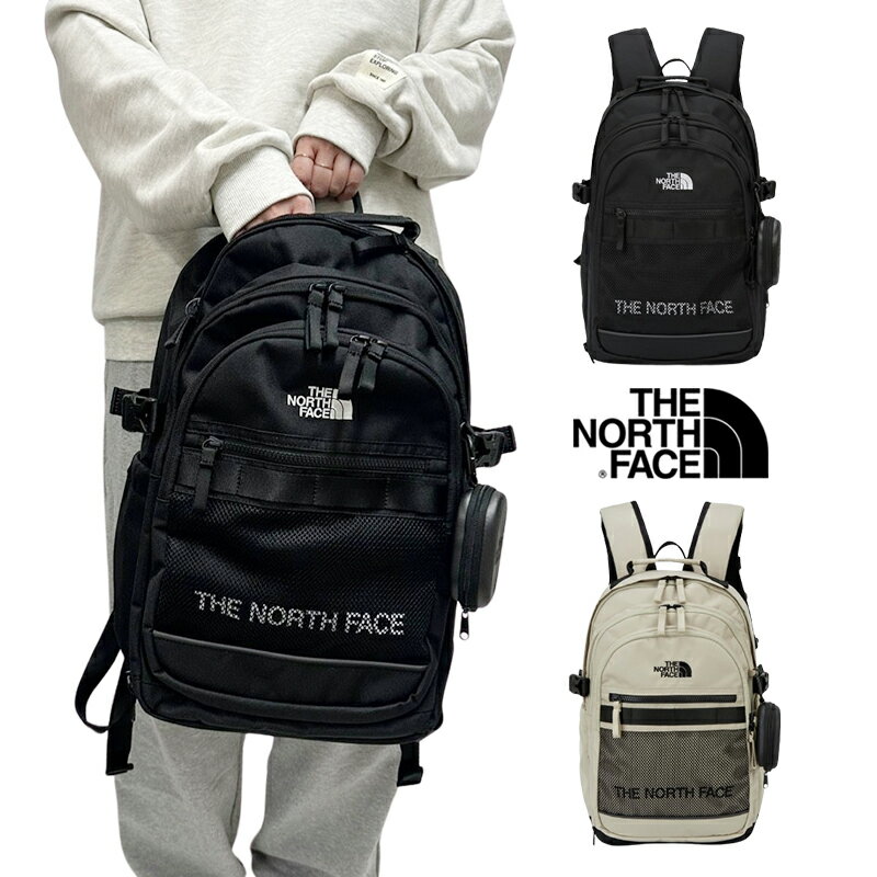 ＼おまけ付き／送料無料 THE NORTH FACE ALL ROUNDER BACKPACK ザノースフェイス 韓国正規品 ホワイトレーベル 25L リュック バッグ かばん 大容量 大型 通学 通勤 メンズ レディース 大人 おしゃれ マザーズバッグ 旅行【レビューキャンペーン】