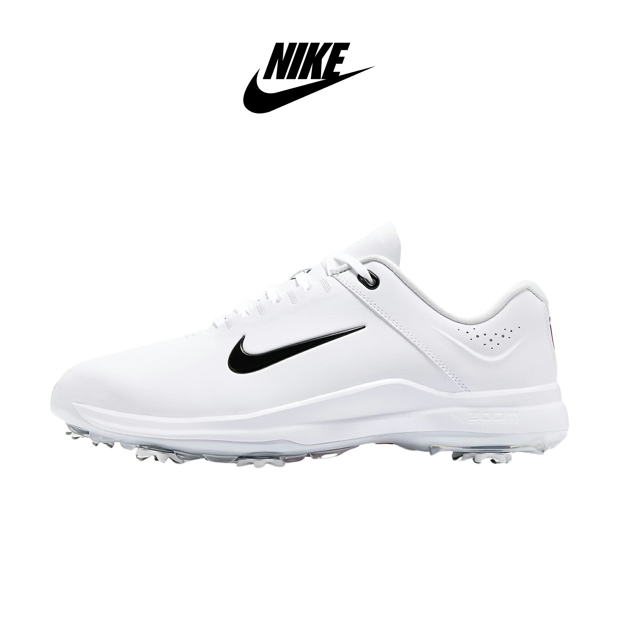 ナイキ メンズ ゴルフグッズ 【ソックスプレゼント】送料無料 NIKE AIR ZOOM TW20 G CI4509-100 ナイキ 韓国正規品 エアズーム タイガーウッズ ゴルフ シューズ スニーカー 靴 ホワイト ジムレッド フォトンダスト ブラック メンズ 軽い おしゃれ