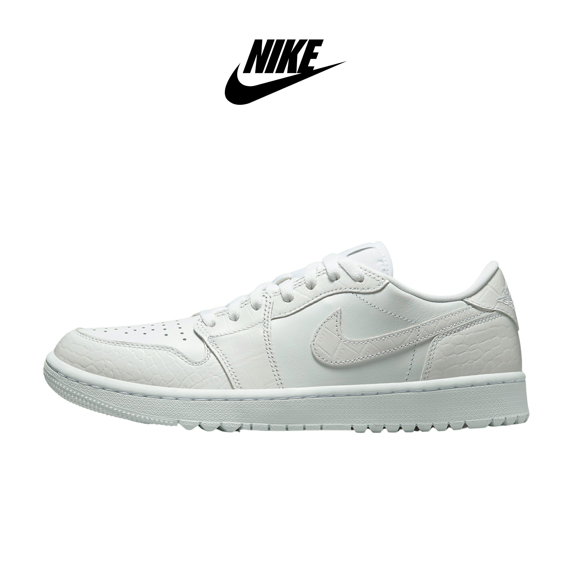 送料無料 NIKE AIR JORDAN 1 LOW G DD9315-110 ナイキ 韓国正規品 エアジョーダン ゴルフ トリプルホワイト シューズ スニーカー 靴 スパイクレス ユニセックス メンズ レディース オシャレ シンプル スポーツ カジュアル