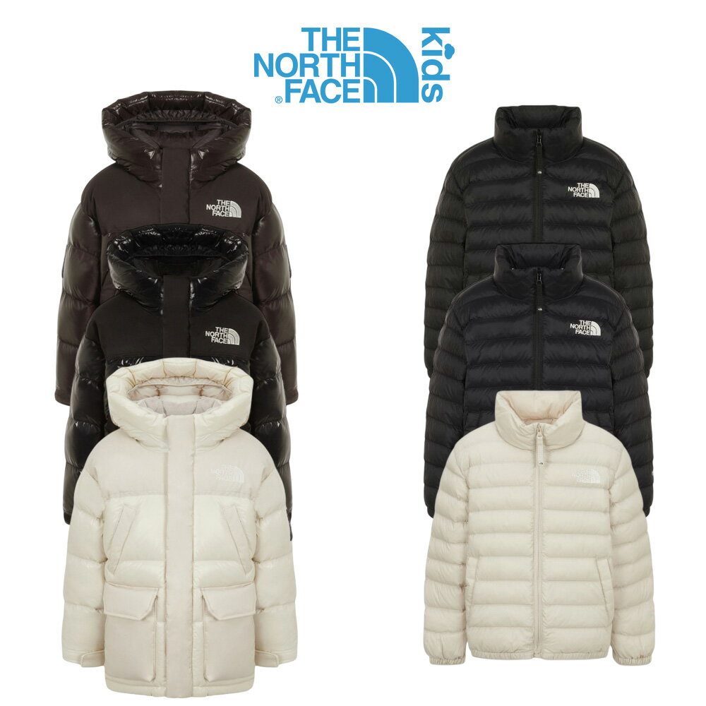 ★送料無料★ ノースフェイス ダウンコート K'S 3IN1 NUPTSE PARKA (RDS) ダウン 中綿 ロング ジャケット ベンチコート 秋 冬 防寒 寒さ対策 子供 韓国ノースフェイス 韓国限定 NJ1DR55【韓国正規品/関税込/エコバッグ ギフト】