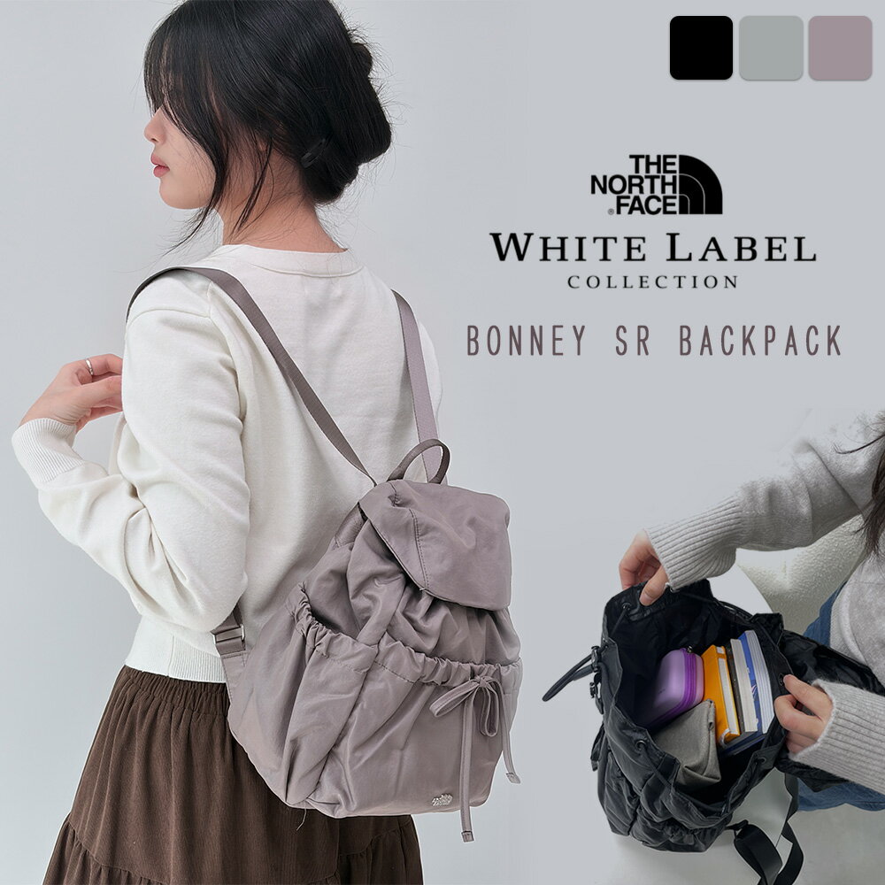 ★最大2000円OFF★ 送料無料 ノースフェイス バッグ NORTH FACE BONNEY SR BACKPACK MINI 韓国ノースフェイス ホワイトレーベル リュック マザーズバッグ 韓国ファッション NM2DS11J NM2DS11K 【韓国正規品/関税込/エコバッグ ギフト】