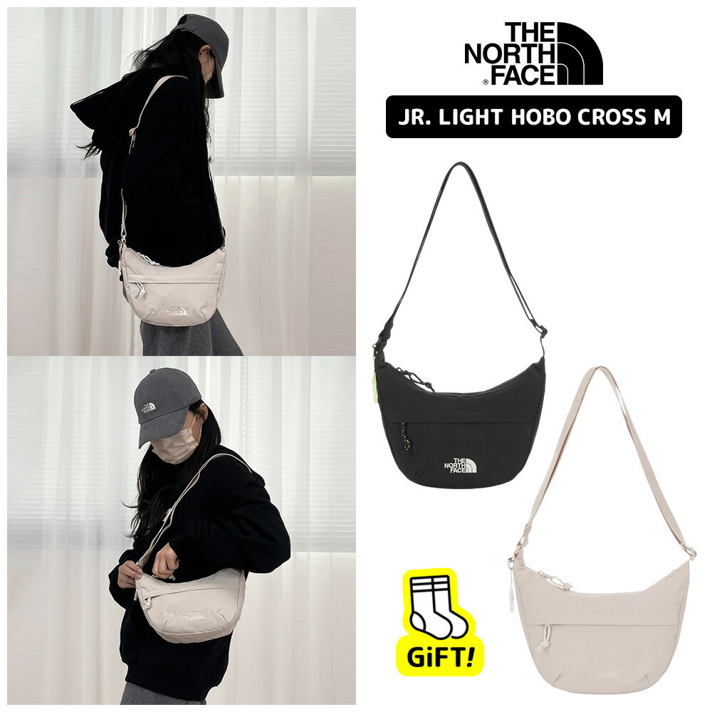 ☆送料無料☆ ノースフェイス ショルダーバッグ THE NORTH FACE JR. LIGHT HOBO CROSS M 韓国ノースフェイス 韓国限定バッグ ...