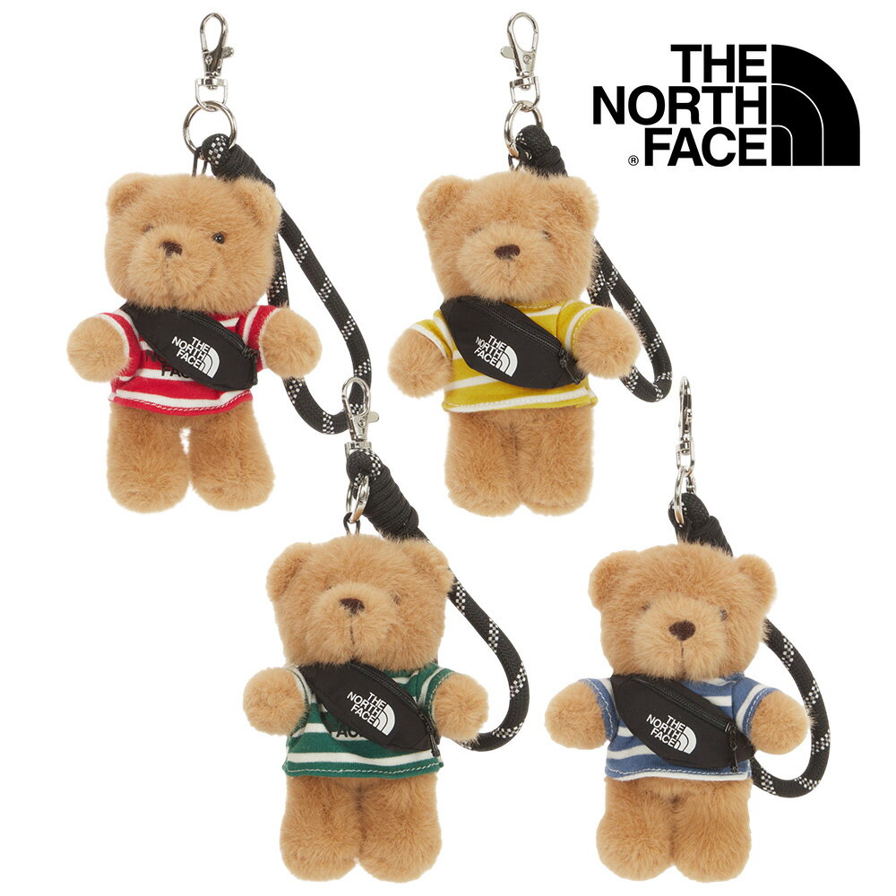 [送料無料] ノースフェイス キーリング THE NORTH FACE MINI BAG BEAR KEY RING 韓国ノースフェイス キーホルダー ぬいぐるみ ベア くま バッグチャーム かわいい アクセサリー NA5AS08A NA5AS08D 【韓国正規品/関税込】