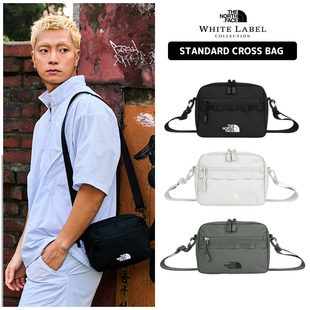 ☆最大2000円OFF☆ 送料無料 ノースフェイス クロスバッグ THE NORTH FACE STANDARD CROSS BAG WHITE LABEL ホワイトレーベル 韓国ノースフェイス ミニショルダーバッグ お出かけ カジュアル 男女兼用 レディース用 メンズ用 NN2PS01J 【韓国正規品/関税込/靴下 ギフト】