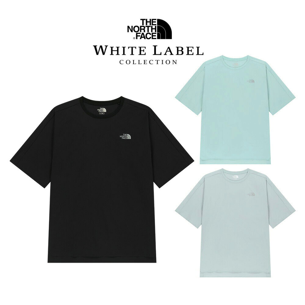 ★最大2000円クーポン★ 送料無料 ノースフェイス Tシャツ THE NORTH FACE ICEMAX S/S R/TEE ホワイトレーベル 韓国ノースフェイス 接触冷感 夏 半袖 ウーブン 男女兼用 NT7US15J NT7US15L 