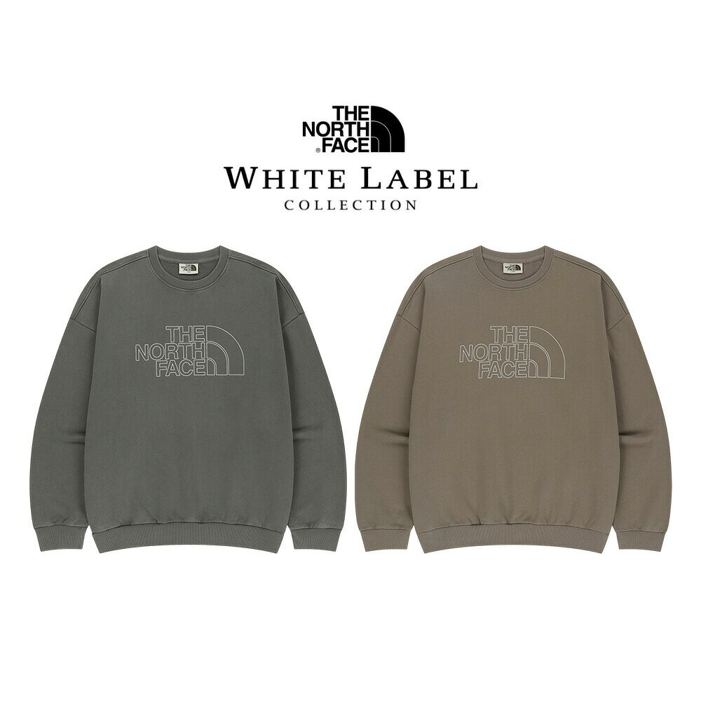 ★最大2000円クーポン★ 送料無料 ノースフェイス スウェット THE NORTH FACE SUNFOLD SWEATSHIRTS WHITE LABEL ホワイトラベル 韓国ノースフェイス トレーナー 長袖 ルーズフィット オーバーサイズ カジュアル デイリー 男女兼用 NM5MS50J NM5MS50K 