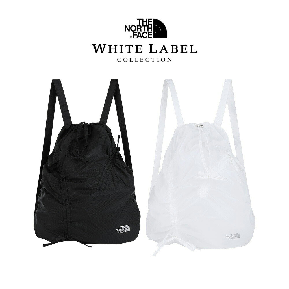 ●送料無料● ノースフェイス ナップサック THE NORTH FACE BONNEY SR DRAWSTRING BAG WHITE LABEL ホワイトラベル 韓国ノースフェイス ドローストリングバッグ ジムサック シャーリング リュック バックパック 軽量 レディース NN2PS17 