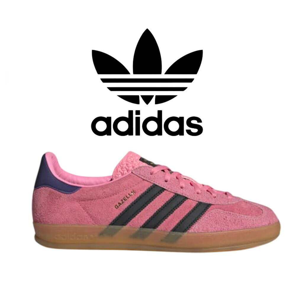 ★送料無料★ アディダス スニーカー ADIDAS GAZELLE INDOOR アディダス ガゼル インドア ピンク シューズ 靴 メンズ レディース 厚底 おしゃれ クラシック かわいい 韓国スタイル IE7002