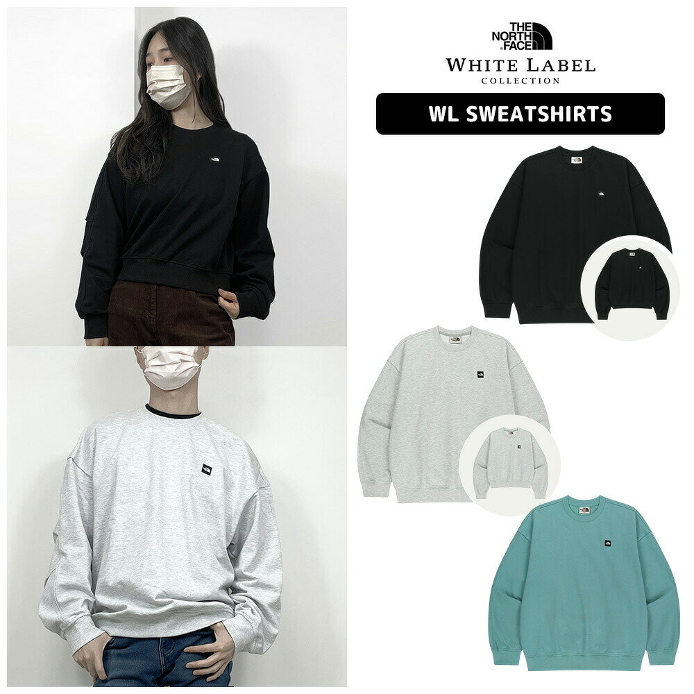 商品情報商品名THE NORTH FACE ザノースフェイスWHITE LABEL ホワイトレーベルWL SWEATSHIRTSサイズ85(WS) 90(WM) 92(WL) 93(S) 95(M) 100(L) 105(XL) 110(XXL) ※基本はユニセックスですが、WS〜WXLは女性専用サイズです。サイズ選びの際にご参考ください。フィットガイドルーズフィットショルダーラインが落ち、程よくゆったりとしたフィット感。(サイズダウンで、セミルーズフィットとして着用も可能)素材表地：綿 75%、ポリエステル 22%、レーヨン 3% 衿・袖口・裾：綿 94%、レーヨン 3%、ポリウレタン 3%商品説明男女兼用のベーシックスウェット。ミニボックスワッペンがポイントで、季節の変わり目に丁度よい厚みです。柔らかい素材で着心地も抜群。女性専用のシルエットも展開しており、お好みに合わせて選べます。 ※基本はユニセックスですが、WS〜WXLは女性専用サイズです。サイズ選びの際にご参考ください。関税＊関税負担なし＊弊店が利用する国際運送会社では販売店が関税を負担するシステムとなっております。購入者様に関税がかかることはありませんので、ご安心ください。【注意事項】・当店でご購入された商品は、原則として、「個人輸入」としての取り扱いになり、全て韓国からお客様のもとへ直送されます。・個人輸入される商品は、全てご注文者自身の「個人使用・個人消費（日本に居住する者に寄贈される物で、当該寄贈を受ける者の個人的な使用に供される場合を含みます。）」が前提となります。第三者への譲渡・転売が法令で禁止されるもの（医薬品、医薬部外品、化粧品等を含みますが、これに限られません。）もございますのでご注意下さい。・通関時に関税・輸入消費税が課税される可能性があります。課税額はご注文時には確定しておらず、通関時に確定しますので、商品の受け取り時に着払いでお支払いください。詳細はこちらご確認下さい。＊色がある場合、モニターの発色の具合によって実際のものと色が異なる場合がある。●送料無料● ノースフェイス トレーナー THE NORTH FACE WL SWEATSHIRTS WHITE LABEL 26SS新作 ホワイトレーベル 男女兼用 ユニセックス メンズ レディース 韓国ノースフェイス スウェット プルオーバー クルーネック トップス NM5MS01 【韓国正規品/関税込】 男女兼用のベーシックスウェット。ミニボックスワッペンがポイントで、季節の変わり目に丁度よい厚みです。 ★ 韓国正規品 ★ 韓国ノースフェイス ★THE NORTH FACE ザノースフェイスWHITE LABEL ホワイトレーベルWL SWEATSHIRTS■商品説明男女兼用のベーシックスウェット。ミニボックスワッペンがポイントで、季節の変わり目に丁度よい厚みです。柔らかい素材で着心地も抜群。女性専用のシルエットも展開しており、お好みに合わせて選べます。 ※基本はユニセックスですが、WS〜WXLは女性専用サイズです。サイズ選びの際にご参考ください。■カラー/品番BLACK ( NM5MS01J )MELANGE GREY ( NM5MS01K )SEA PINE ( NM5MS01L )■サイズ85(WS) 90(WM) 92(WL) 93(S) 95(M) 100(L) 105(XL) 110(XXL) ※基本はユニセックスですが、WS〜WXLは女性専用サイズです。サイズ選びの際にご参考ください。■フィットガイド : ルーズフィットショルダーラインが落ち、程よくゆったりとしたフィット感。(サイズダウンで、セミルーズフィットとして着用も可能)■素材表地：綿 75%、ポリエステル 22%、レーヨン 3% 衿・袖口・裾：綿 94%、レーヨン 3%、ポリウレタン 3%■原産地バングラデシュ 5
