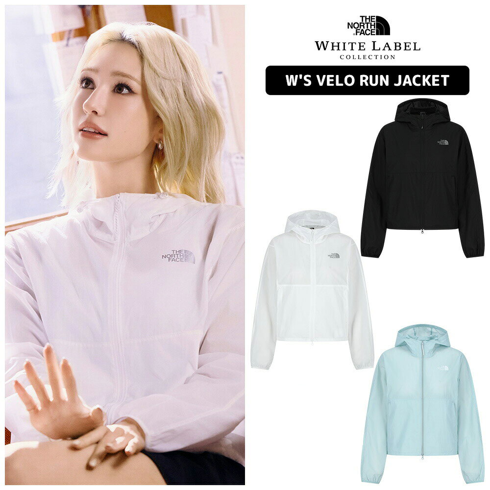 ★最大2000円クーポン★ 送料無料 ノースフェイス THE NORTH FACE W'S VELO RUN JACKET WHITE LABEL ホワイトレーベル 韓国ノースフェイス アウター ジップアップ 運動 お出かけ デーリー カジュアル レディース 女性 春 秋 NJ3LS36J NJ3LS36K